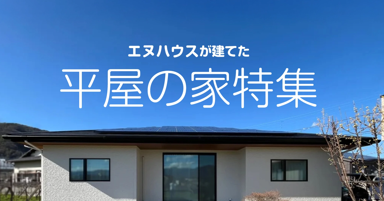 平屋の家特集